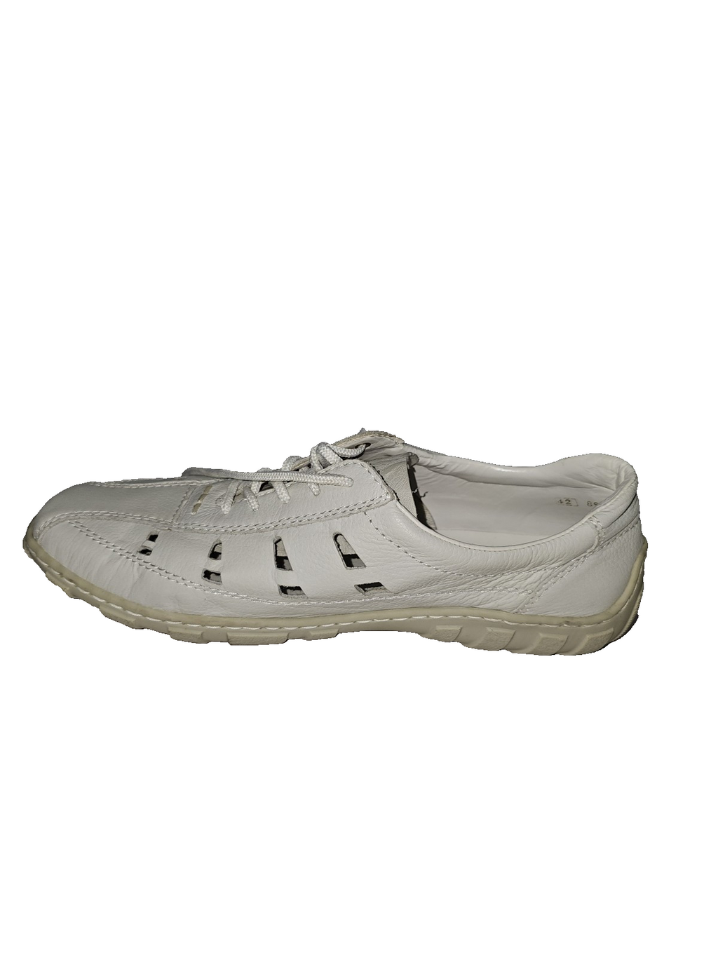 ES0733 Damen Halbschuh von Rieker, weiß, Gr.424