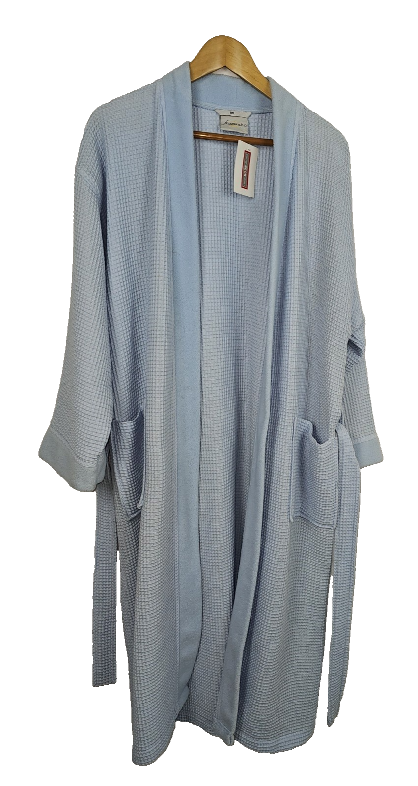 EK6480 Damen Bademantel von Framsohn, Frottier Hellblau, Gr. M0
