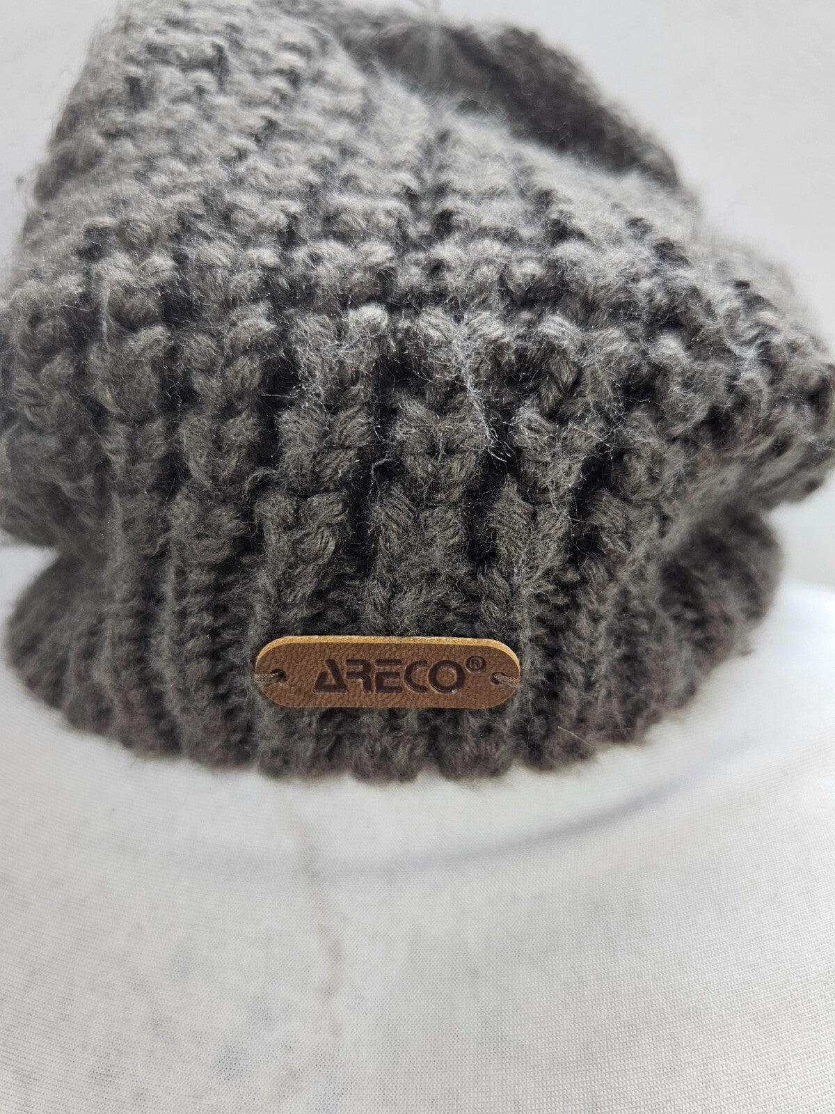 EK6222 Mütze von Areco, graubraun1