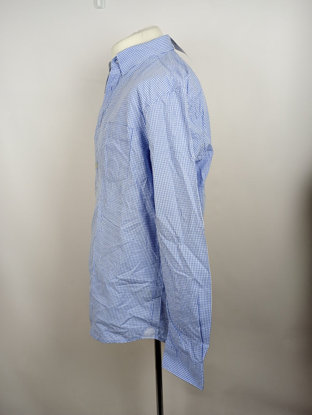 EK5303 Herren Hemd von Luciano, blau/weiß kariert, Gr. L4