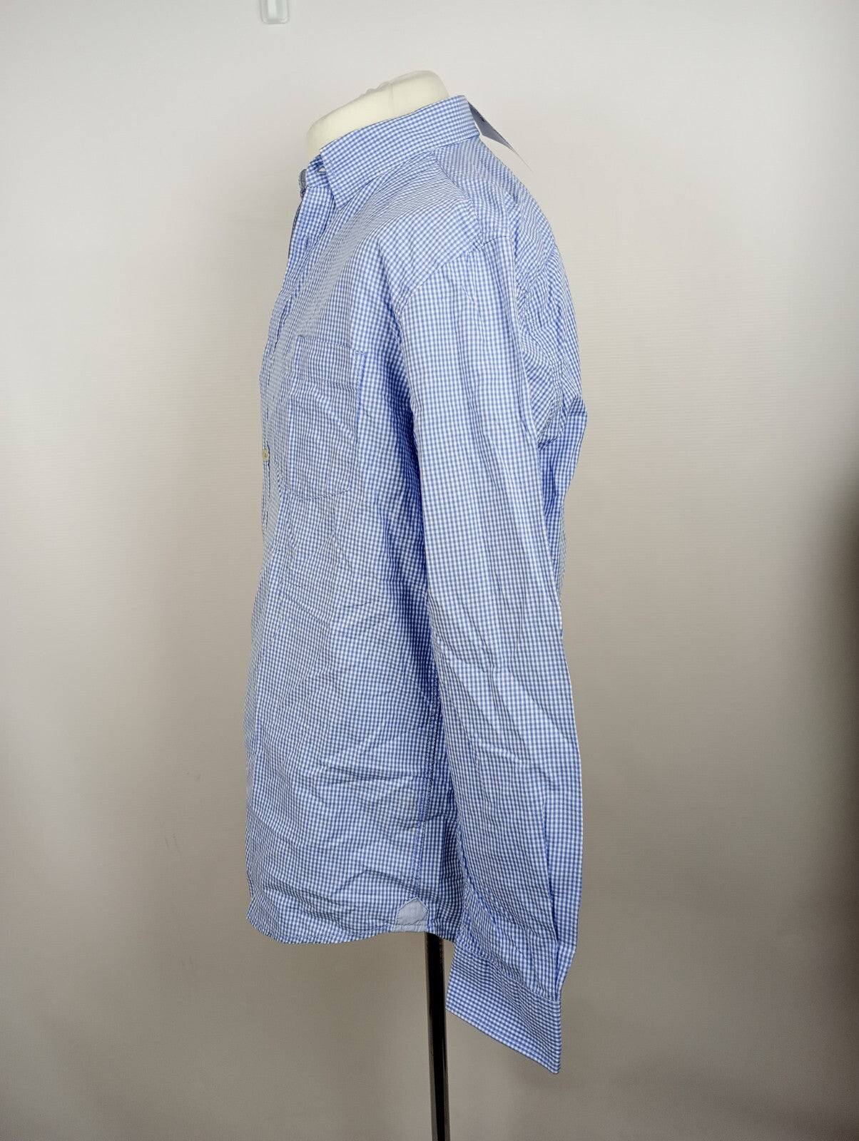 EK5303 Herren Hemd von Luciano, blau/weiß kariert, Gr. L4