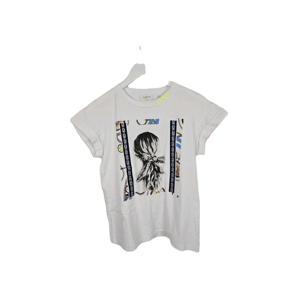 EK10742 Damen T-Shirt Rich&Royal Gr.M Weiß0