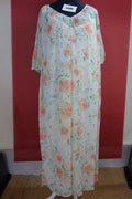 EK2509 Damen Kleid von H&M, geblümt, Gr. L0