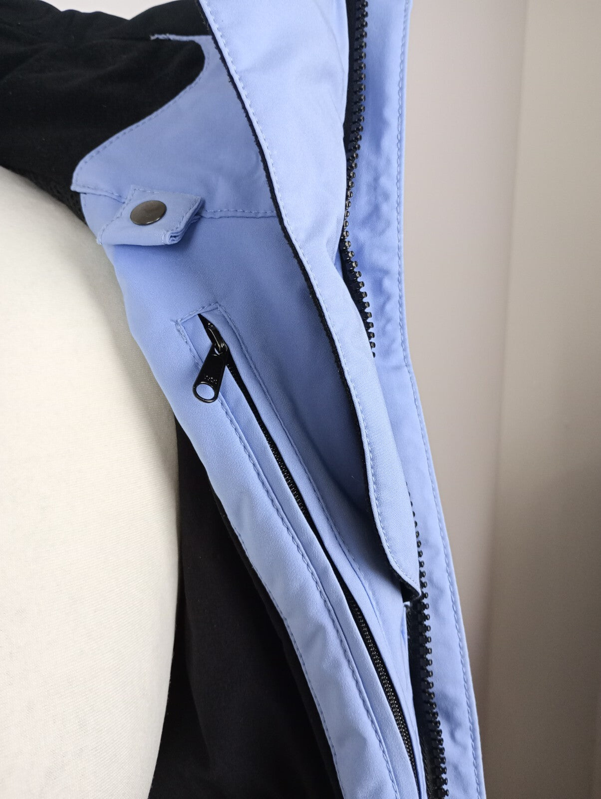 EK5328 Damen Winterjacke von Schöffel, blau/schwarz, Gr. 3814