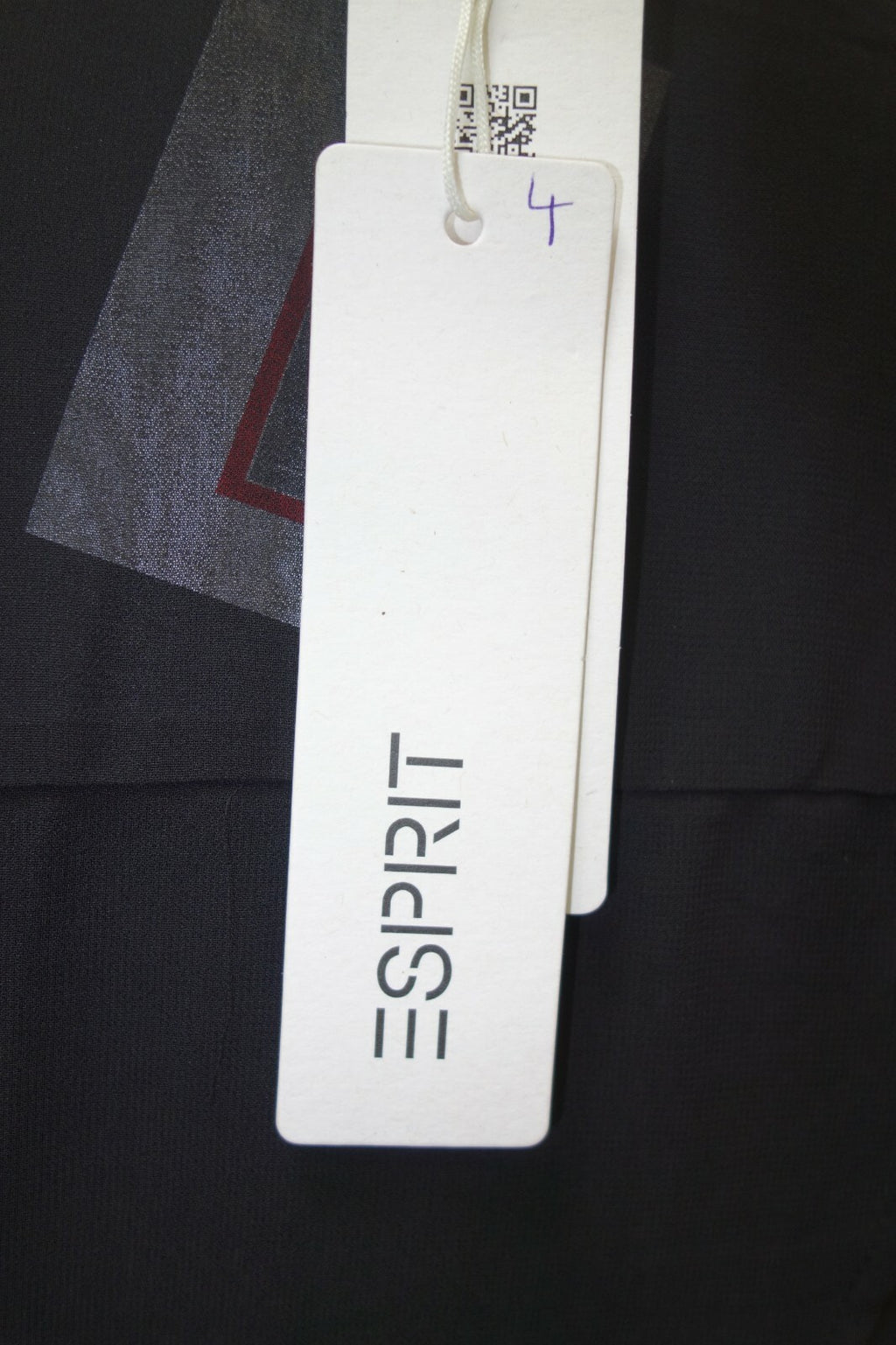 EK0864 Damen Bluse mit Top von Esprit, schwarz, 364