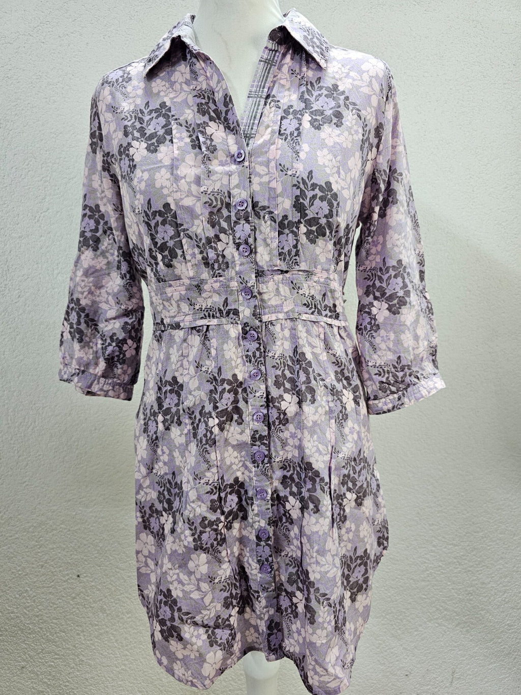 EK5861 DamenBluse von Street One, lila/rosa, Gr. 380