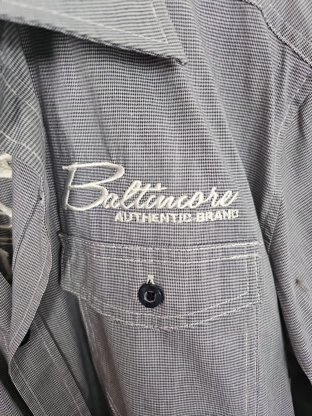 EK9208 Herrenhemd Van Vaan Gr.M Grau1