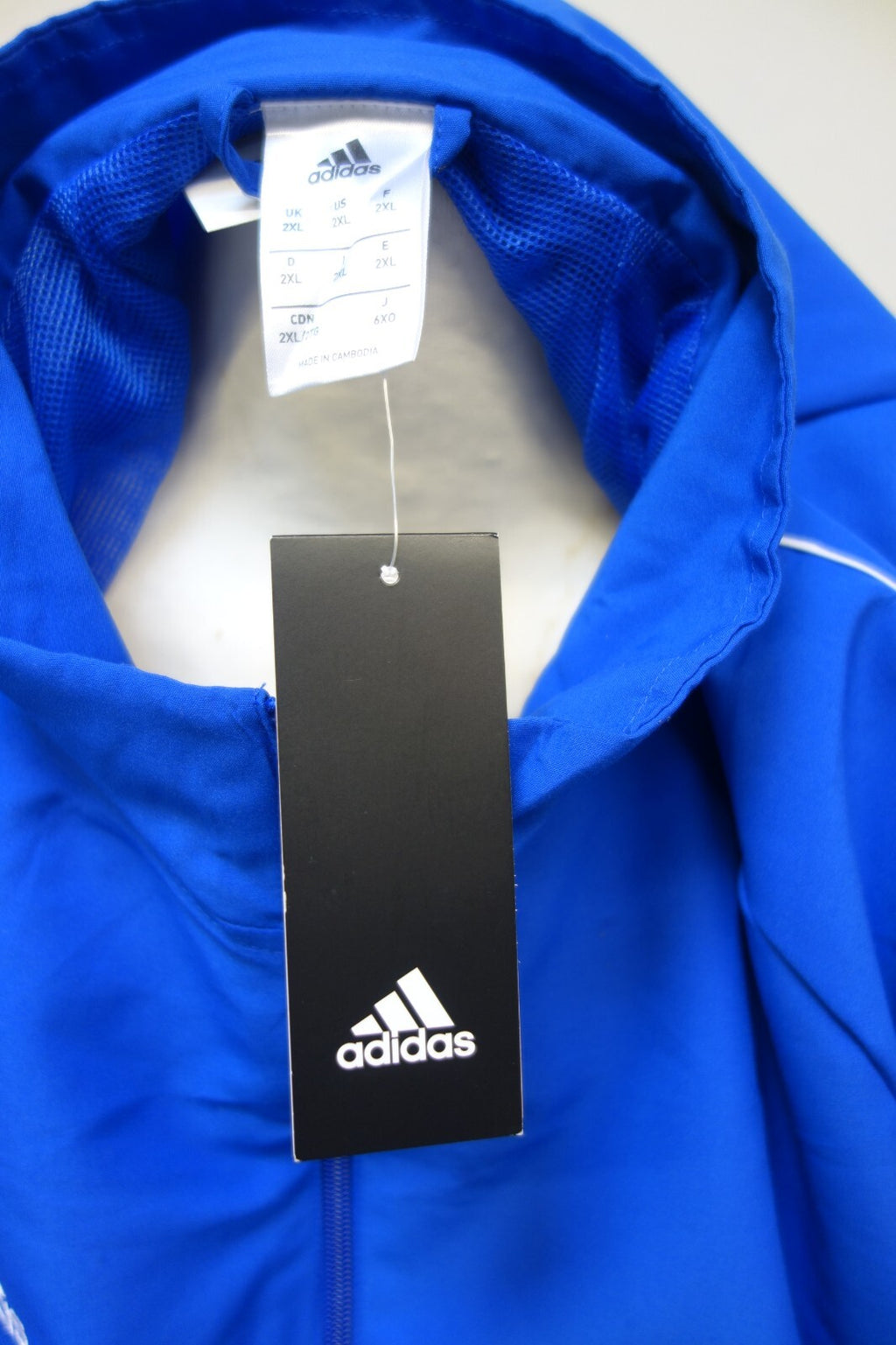 EK1934 Herren Sportjacke von Adidas, blau, Gr. 2XL5