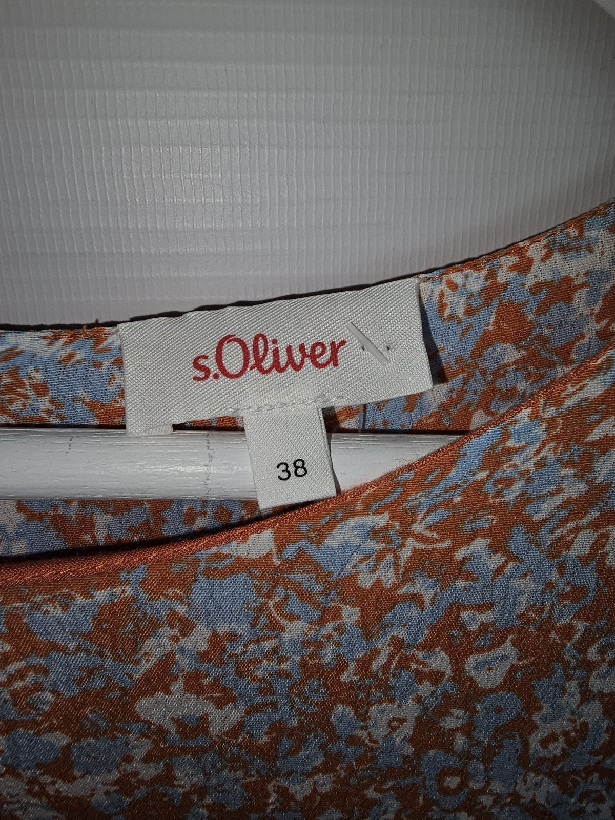 EK7639 Damen Kleid von S.Oliver, Orange, Gr.382