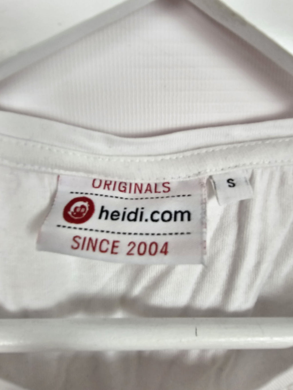 EK8339 Damen Tshirt von Heidi.com,weiß, Gr. S2