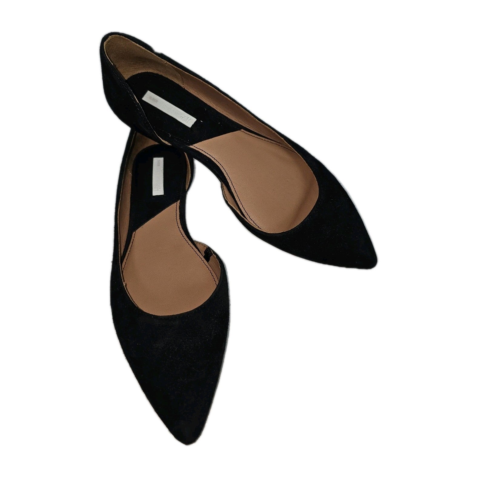 ES809 Damen Ballerina von H&M, schwarz, Gr.370