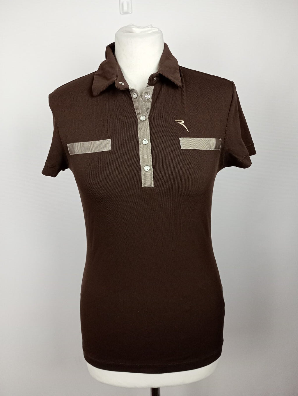 EK3244 Damen T-Shirt, Polo von Chervo, braun, Gr. 400