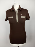 EK3244 Damen T-Shirt, Polo von Chervo, braun, Gr. 400