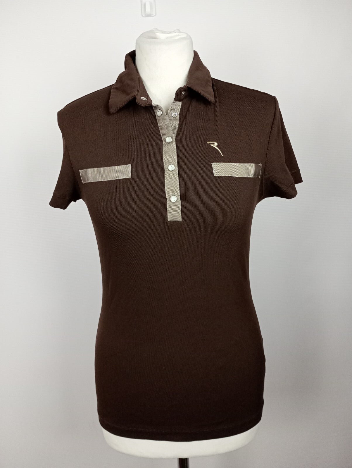 EK3244 Damen T-Shirt, Polo von Chervo, braun, Gr. 400