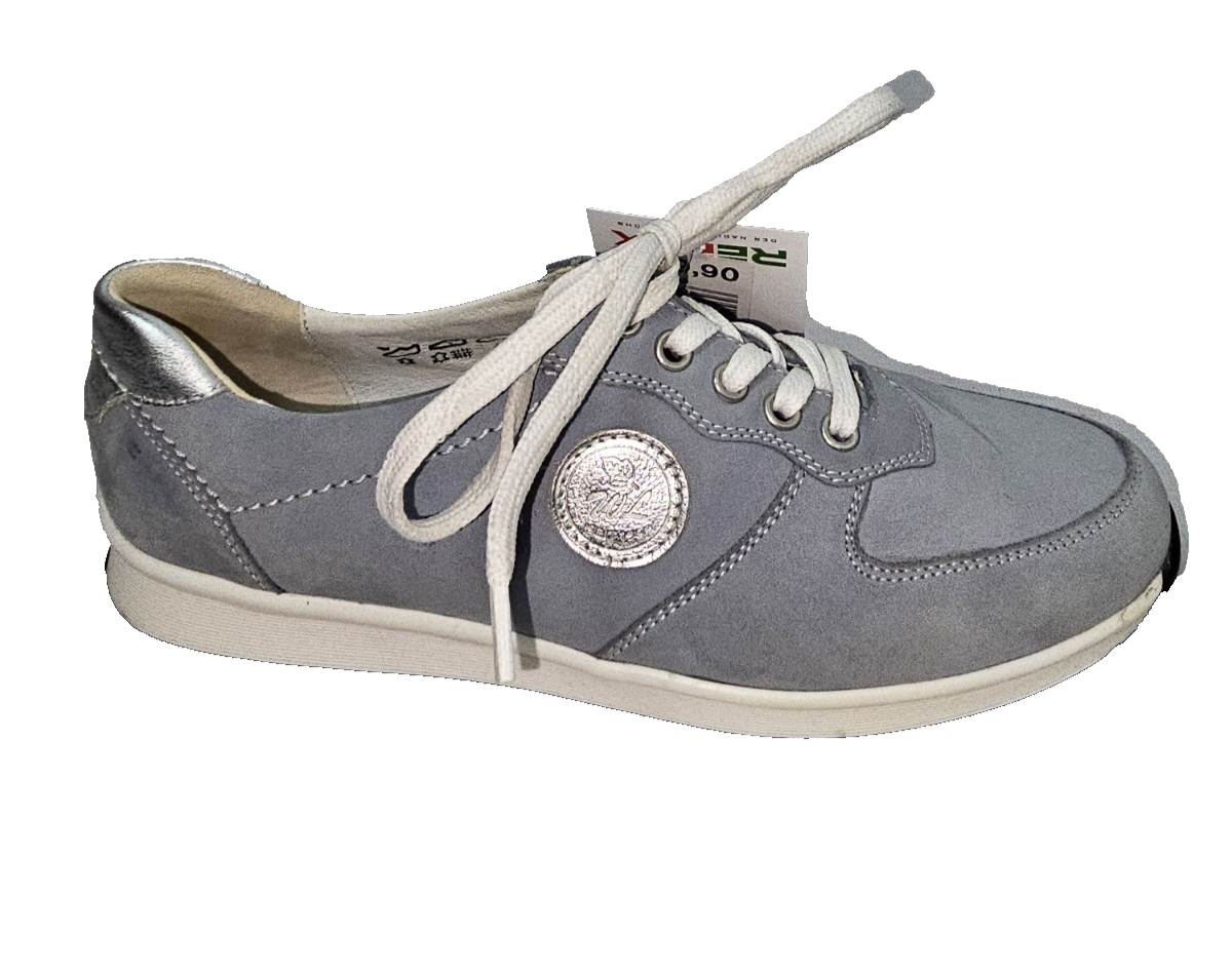 ES748 Damen Sneaker von Waldläufer, Hellblau, Gr. 392