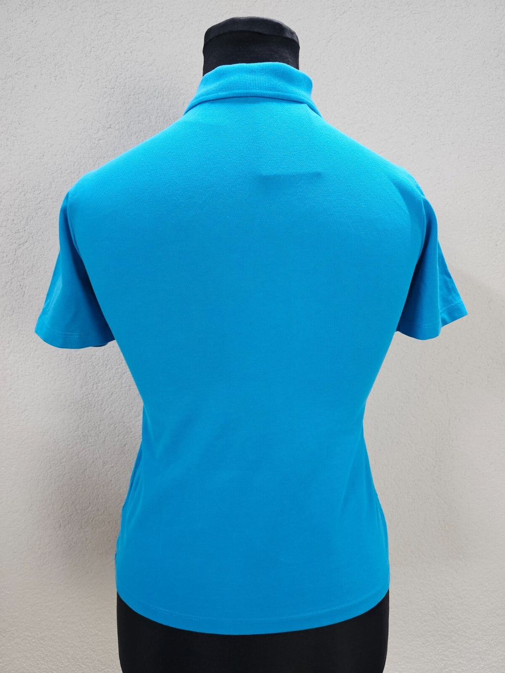 EK6092 Damen Polohirt von Karstadt, blau, Gr. 383