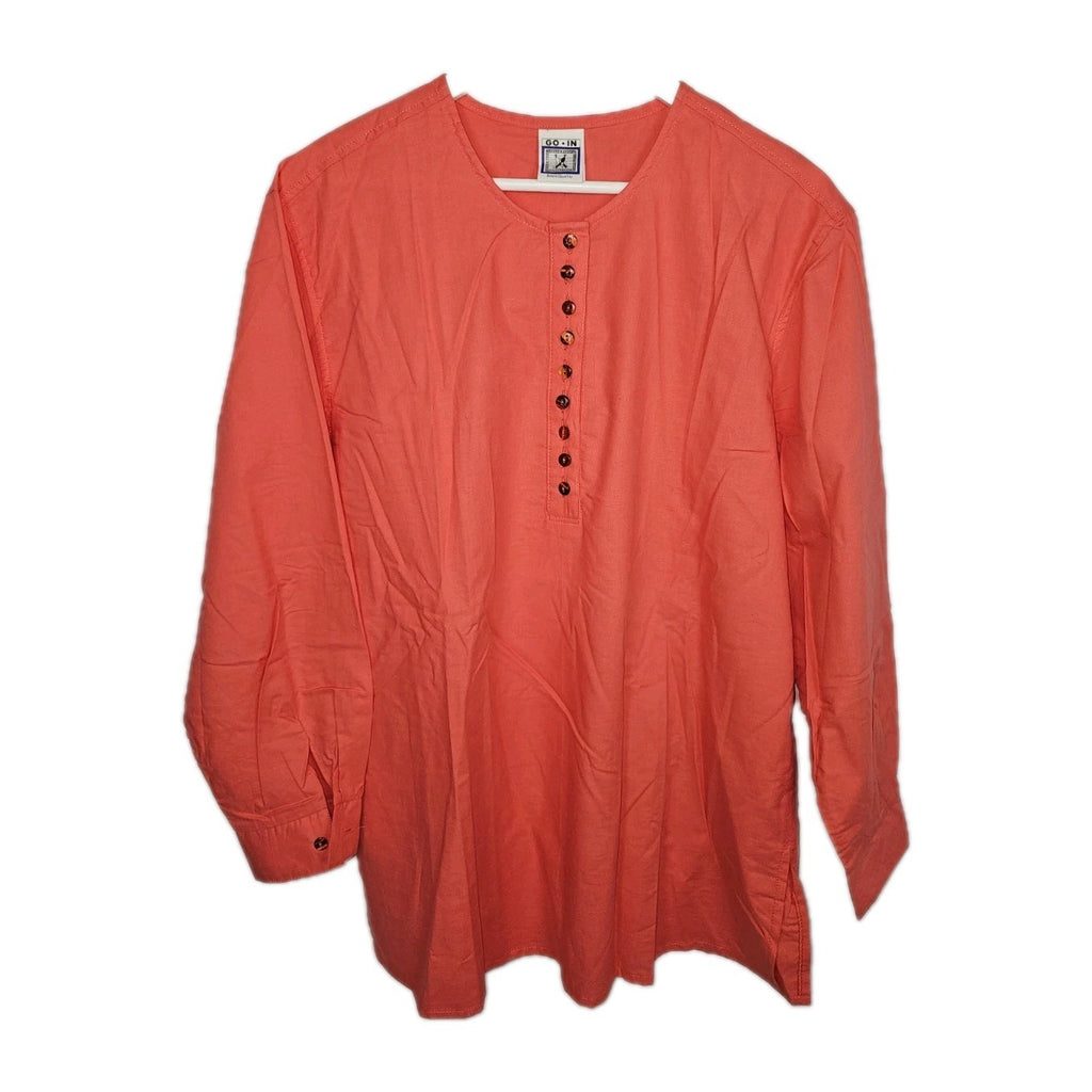 EK8466 Damen Bluse von Go In, Orange, Gr.400