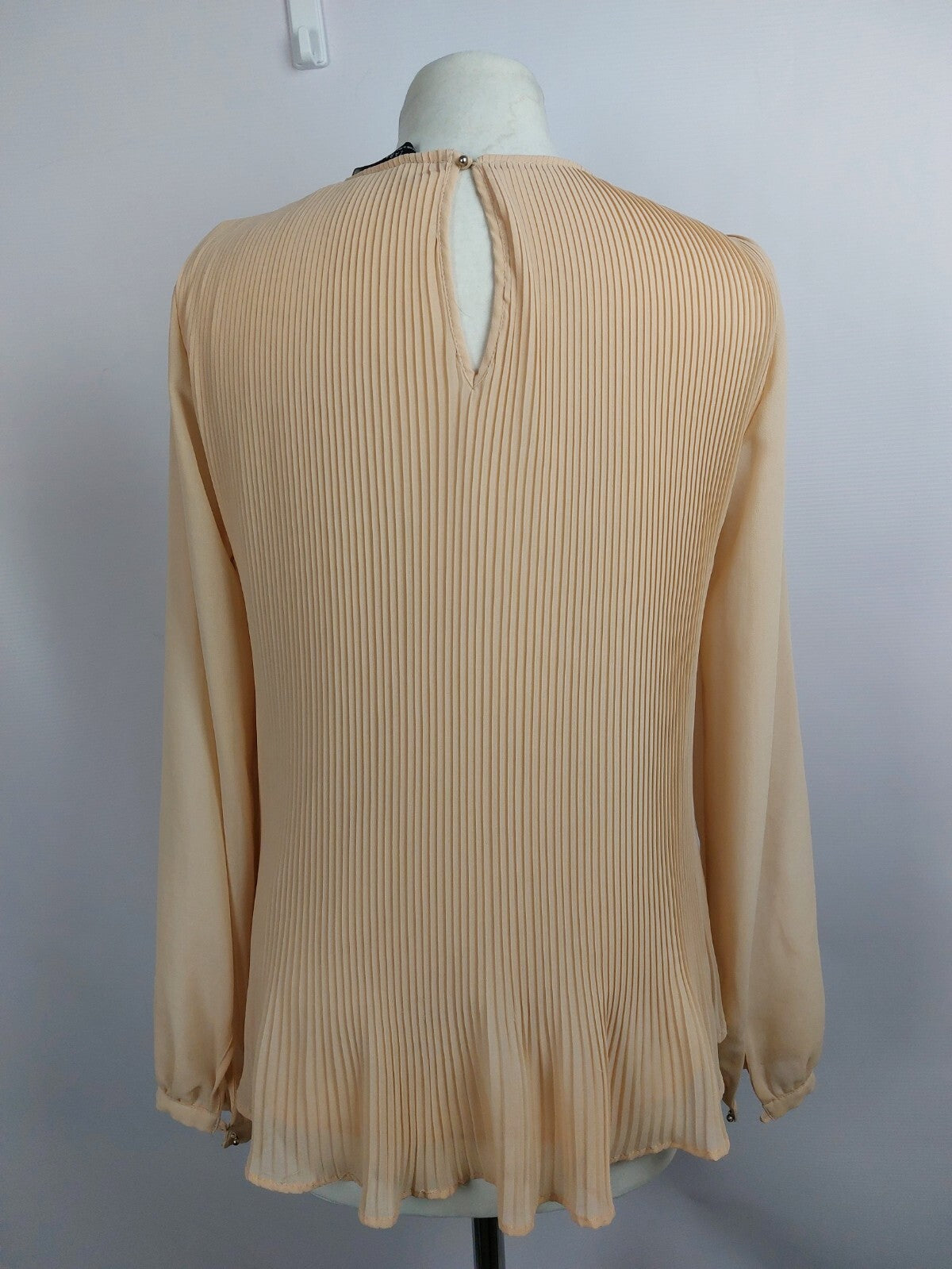 EK4471 Damen Bluse von Zara, beige, Gr.M4