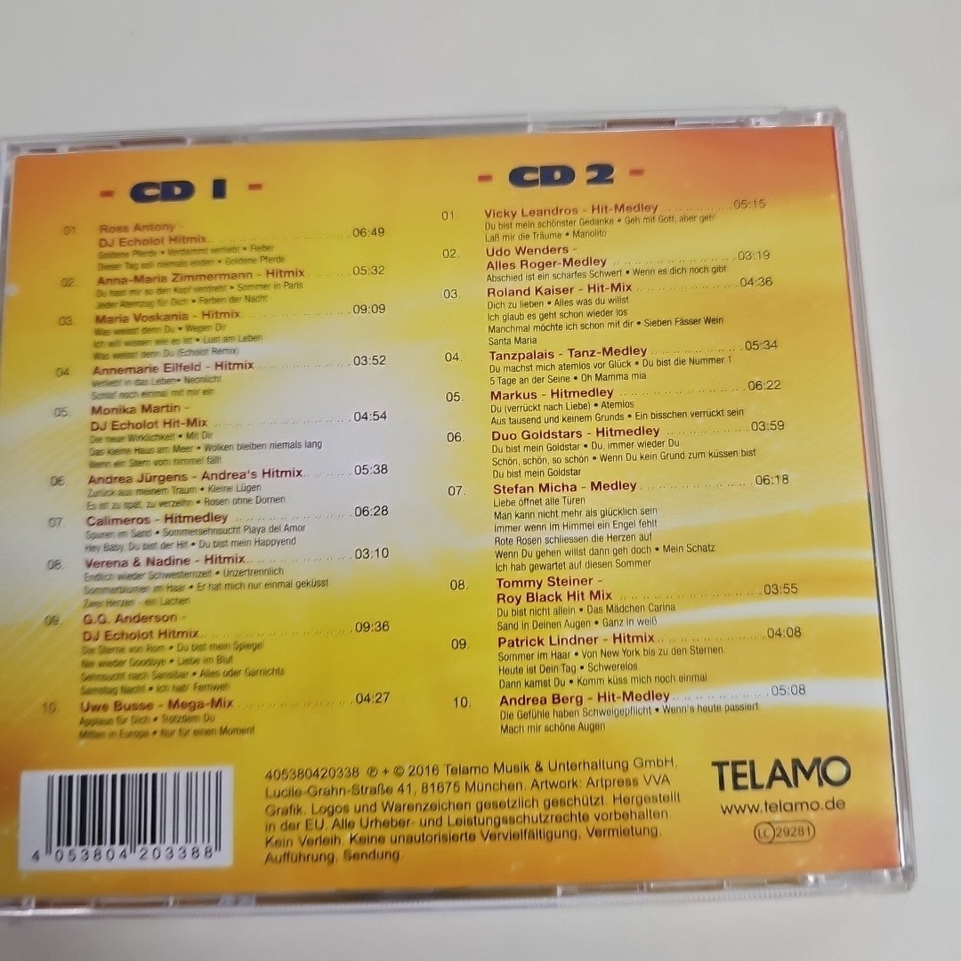EB3163 2 CDs - Monster Mega-Mix, Hits non-stop, NEU !!!2