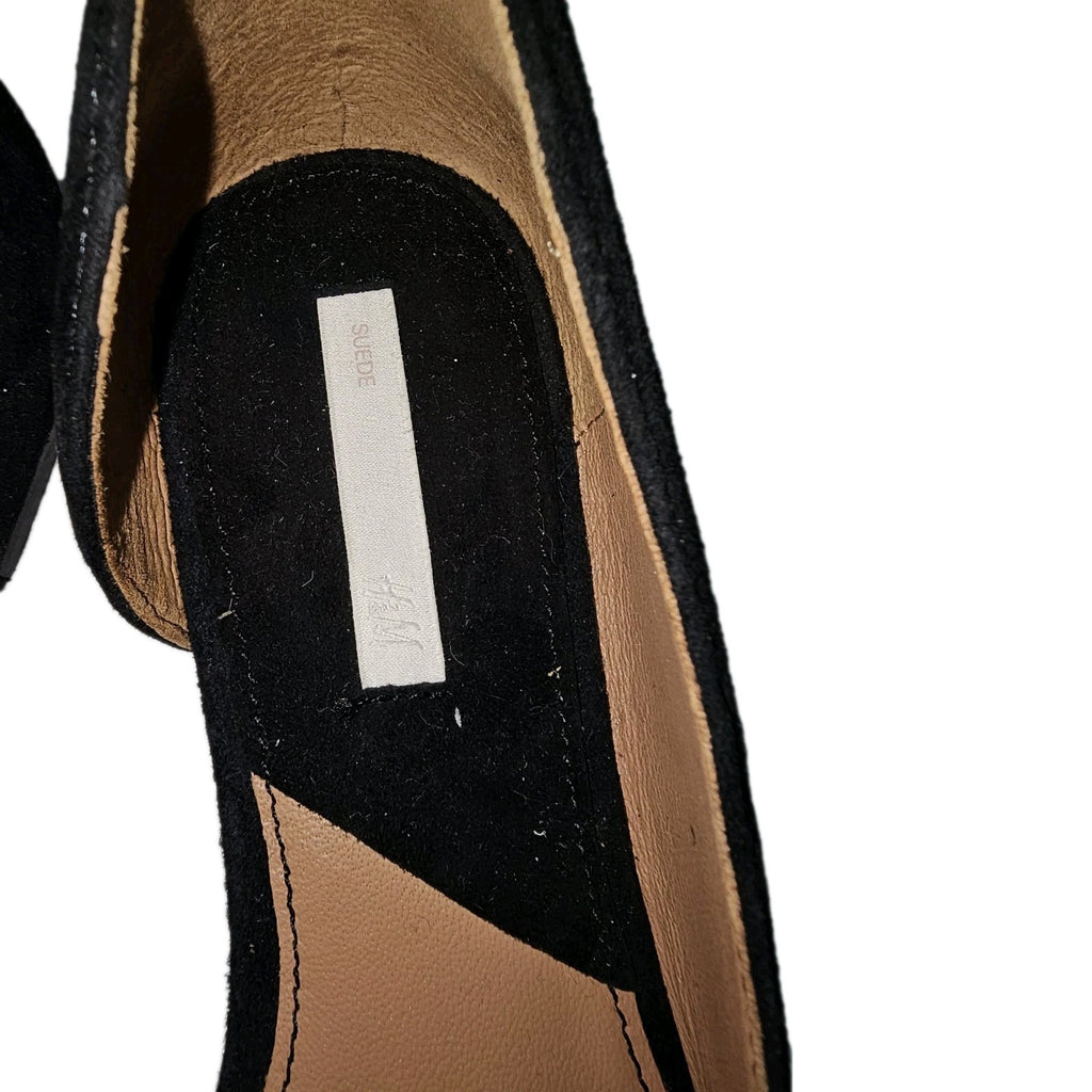 ES809 Damen Ballerina von H&M, schwarz, Gr.372