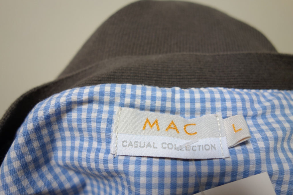 EK1830 Herren Strickjacke von Mac, grau, Gr. L4