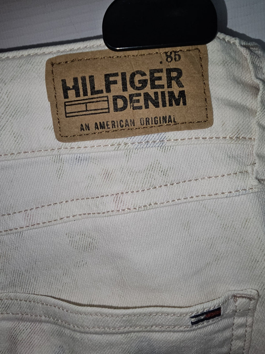 EK9019 Damen Jeans von Tommy Hilfiger, weiß, Gr.28/38 (36/38)5