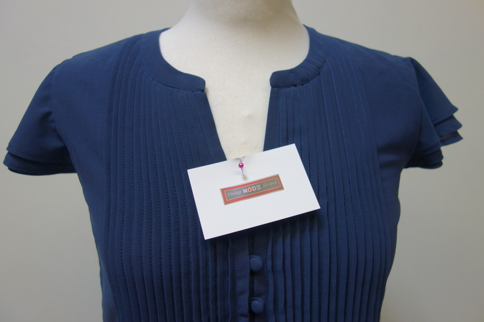 EK2046 Damen Kleid von Vivance, dunkelblau, Gr. S1