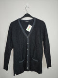 EK2751 Damen Strickjacke von gollehaug, Schwarz, Gr.: 400