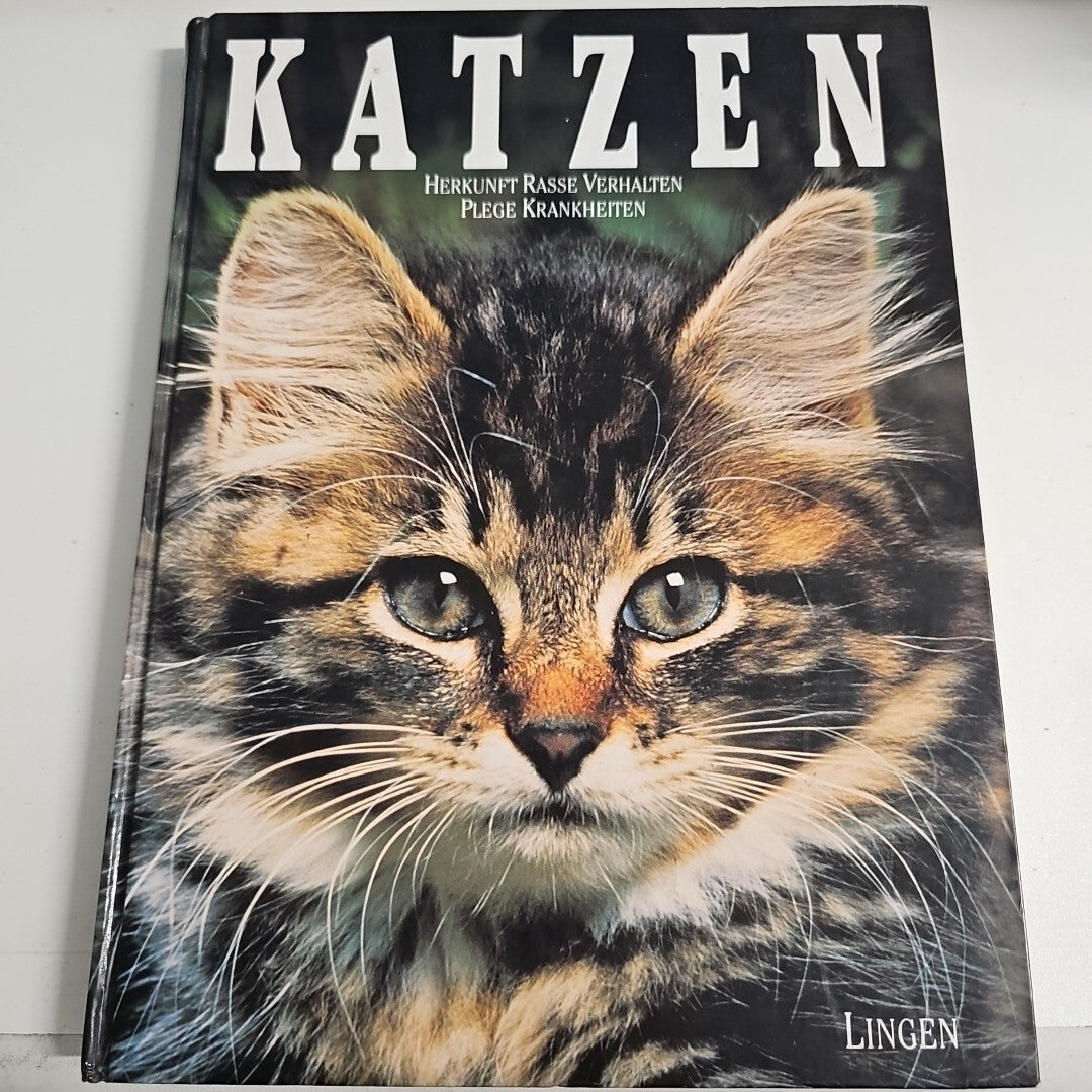 EB1595 Katzen - Herkunft Rasse Verhalten Pflege Krankheiten - Lingen Verlag0