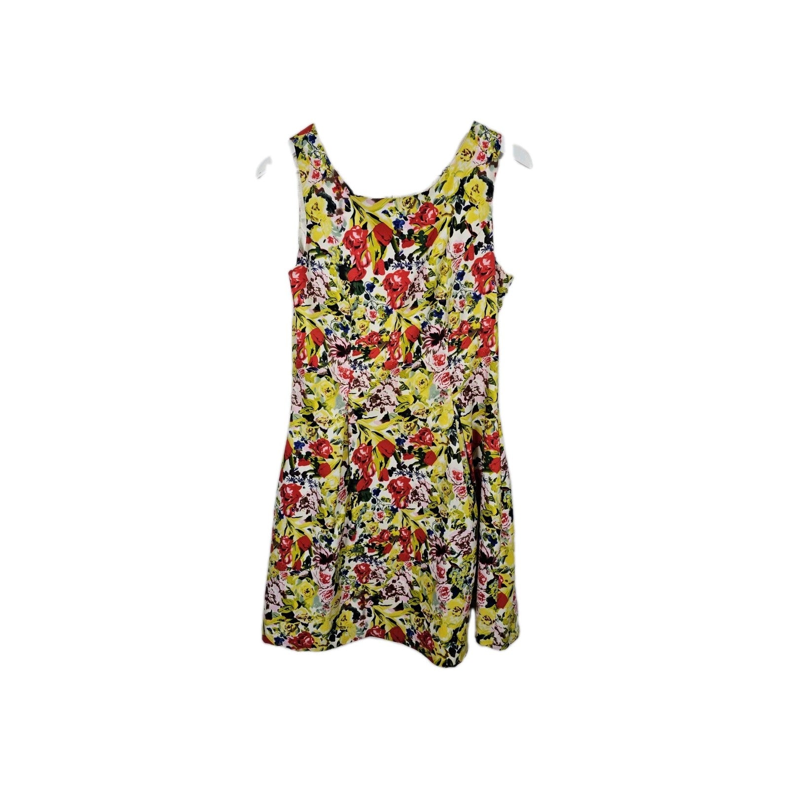 EK10649 Damen Kleid DSdress Gr.M Bunt Brustumfang 39cm Länge 87cm 0