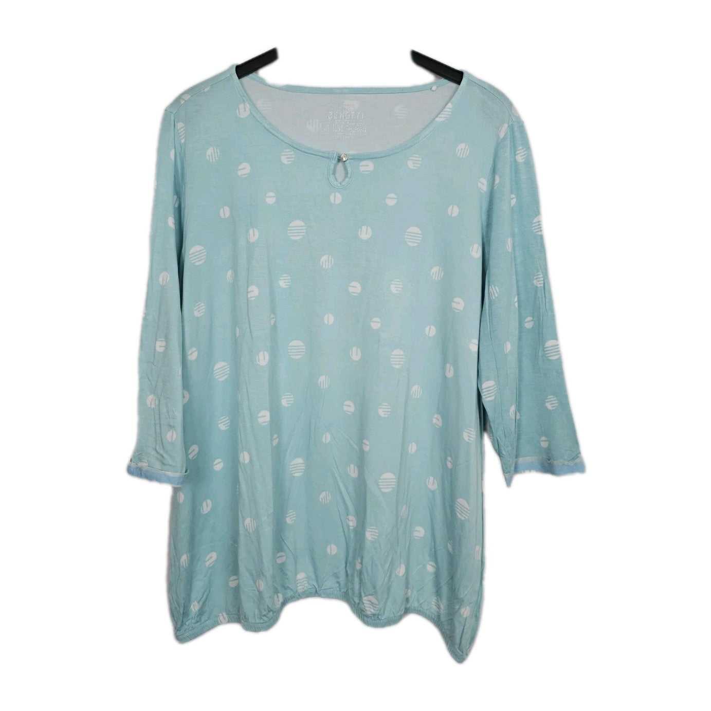 EK10242 Damen Shirt von Gina Benotti, hellblau, Gr.XL0