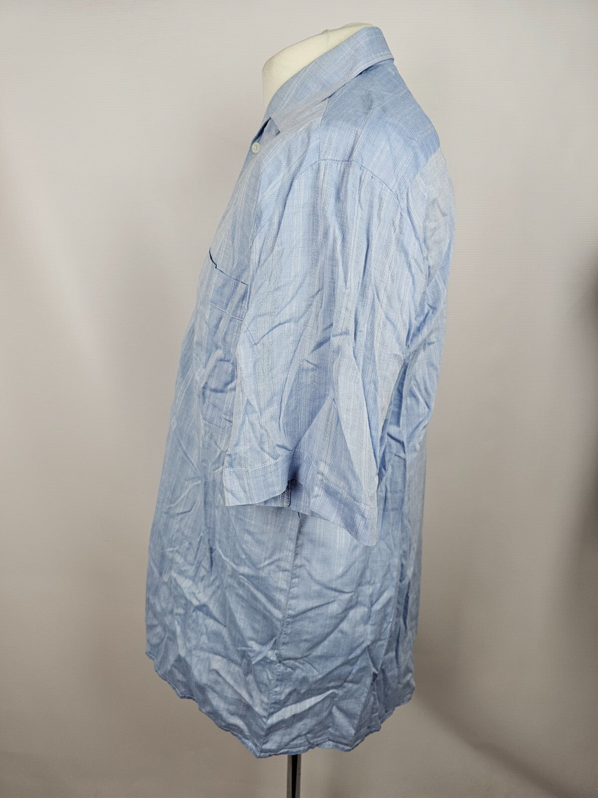 EK2035 Herren Kurzarmhemd von Jupiter, blau, Gr.M(39)2