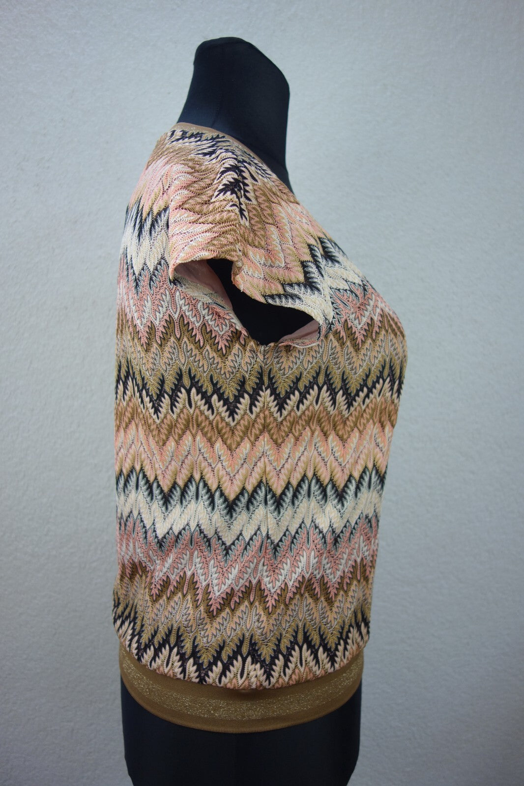 EK4211 Damen Top von More&More, rosa-braun, Gr.M2