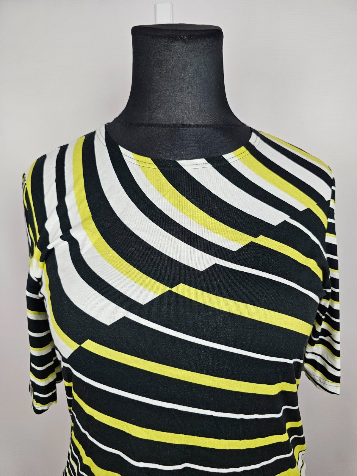 EK5727 Damen T-Shirt von Seidel, grün-weiß-schwarz, Gr.421