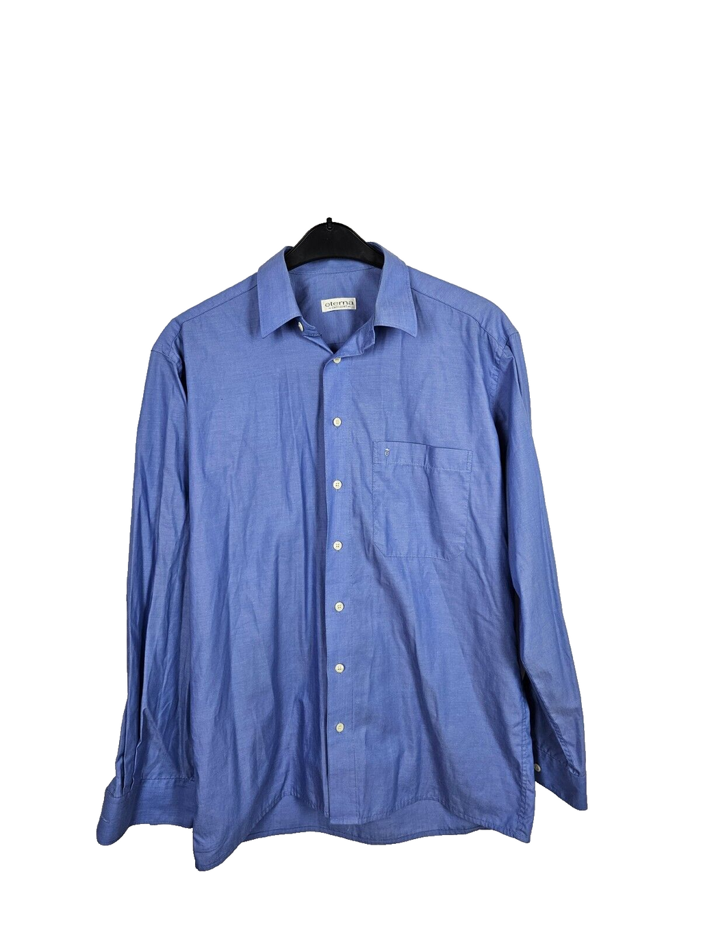 EK6640 Herren Hemd von eterna, Blau, Gr.L0