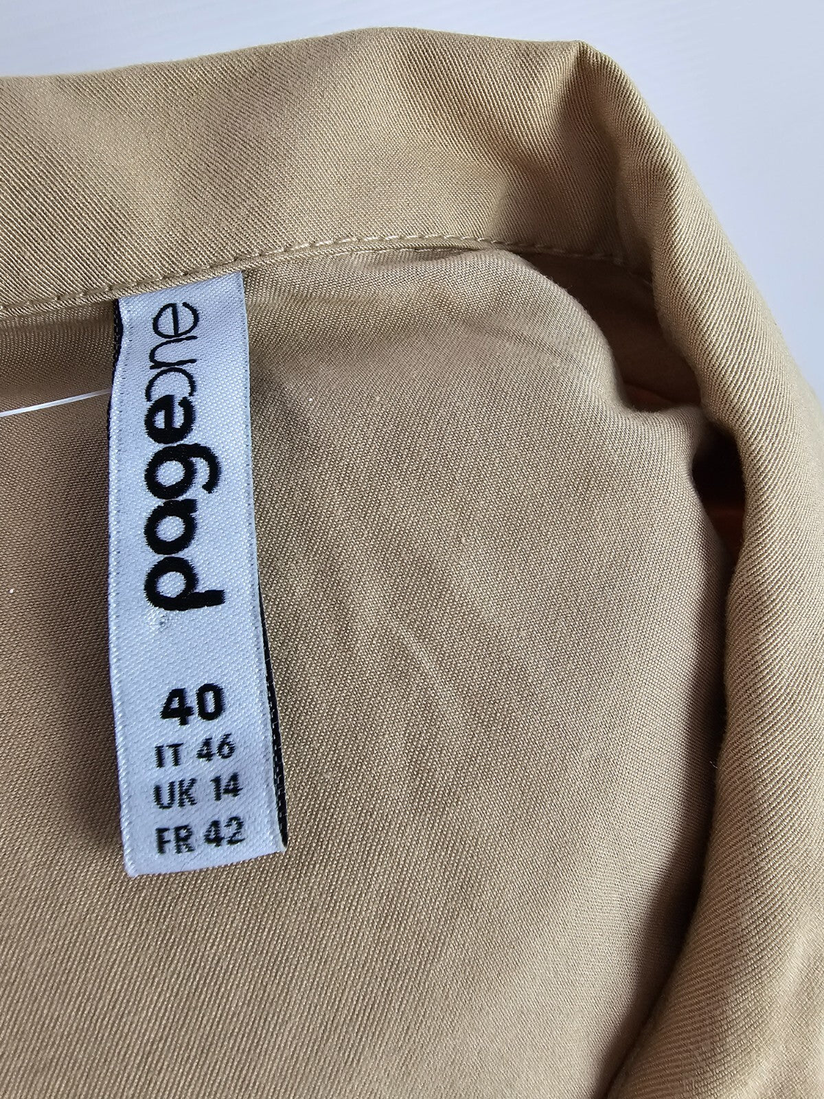 Ek5565 Damen Bluse von Page One, braun, Gr.406