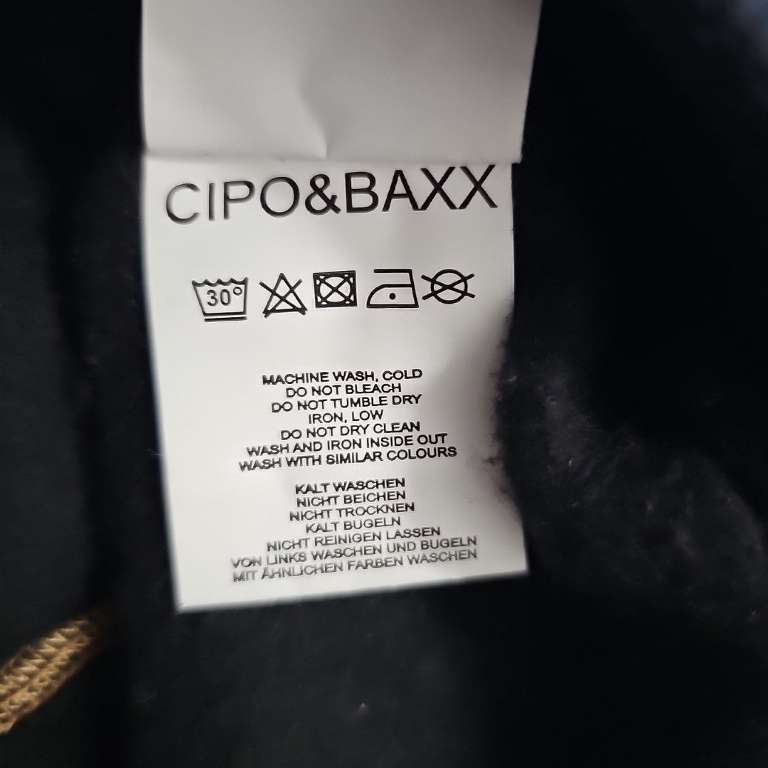EK7723 Herren Pullover von Cipo&Baxx, schwarz, Gr.M5