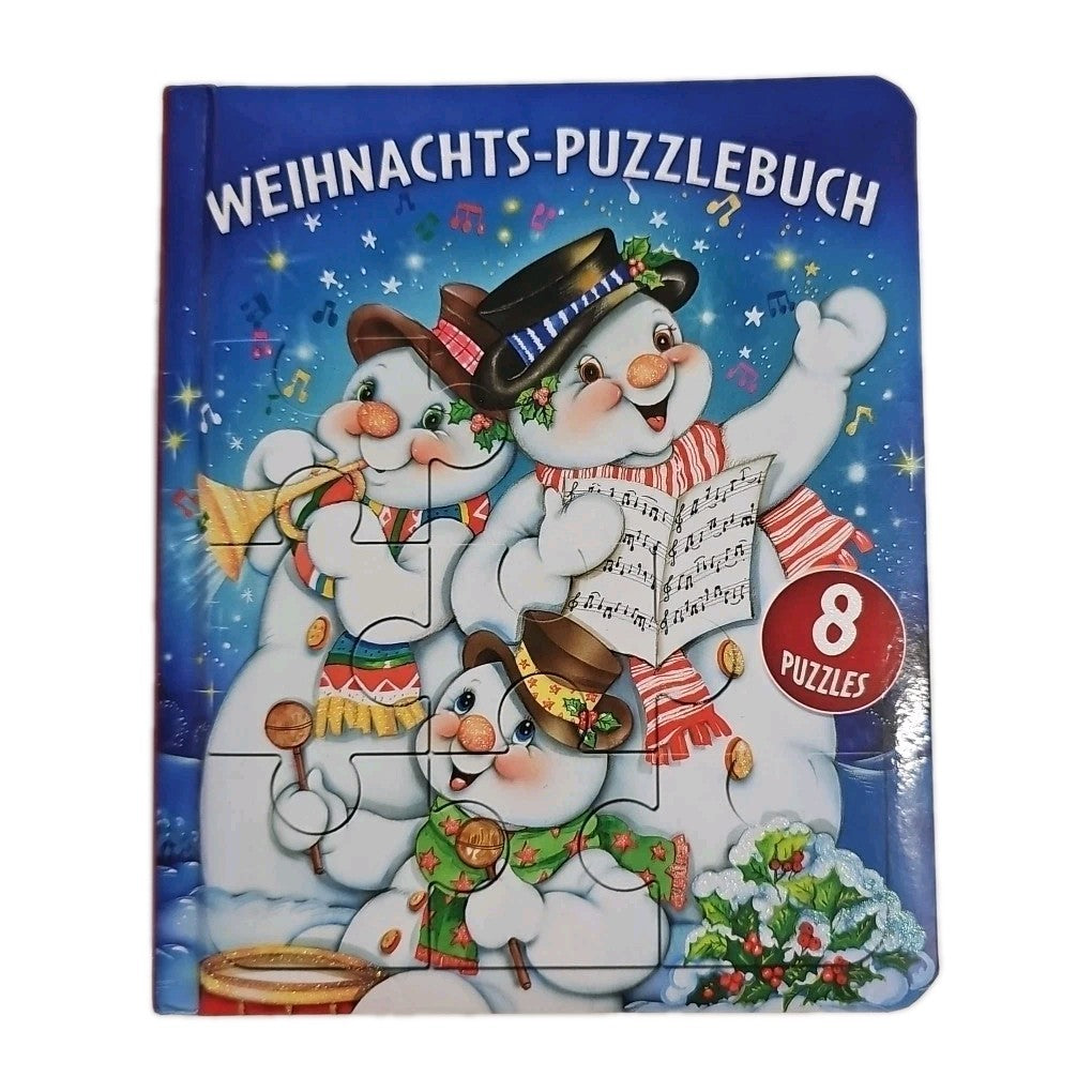 EB3337 Weihnachts  Puzzlebuch / 6  verschiedene  Puzzle ,Rezepte und Lieder 0