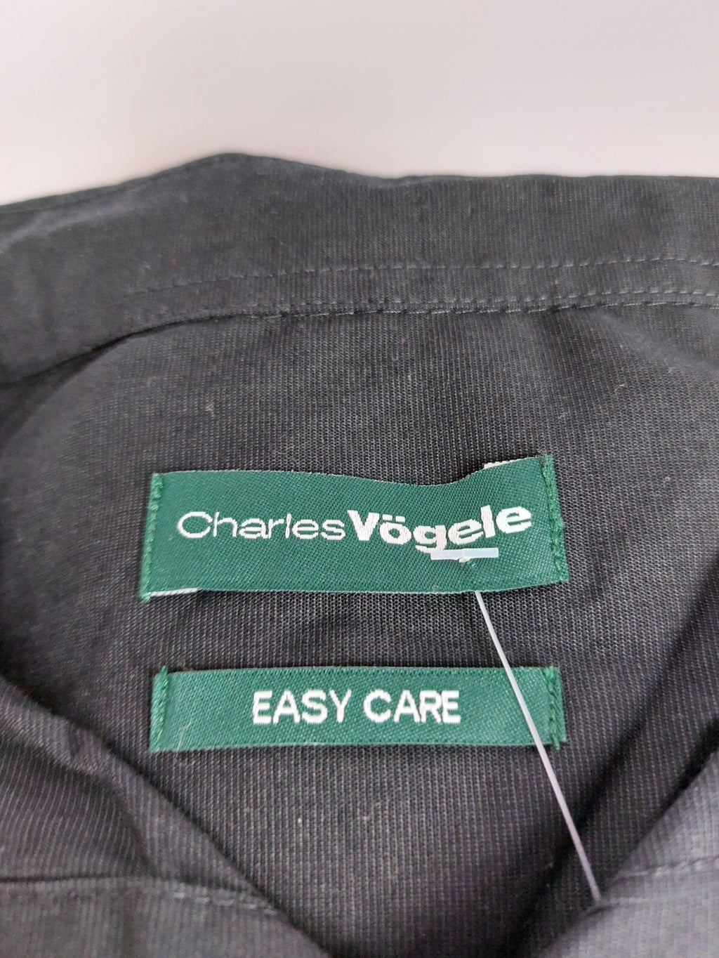 EK4844 Herren Hemd von Charles Vögele, schwarz, Gr. 45/464
