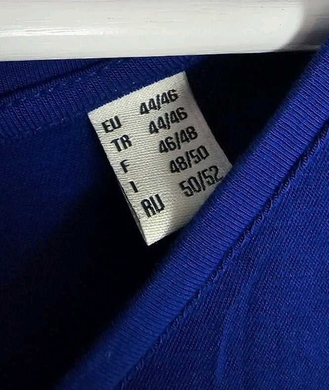 EK9287 Damen T-Shirt Tchibo Gr.44 Blau2