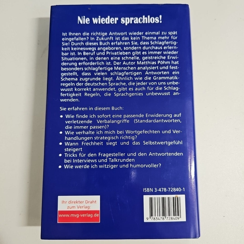 EB1368 Nicht auf den Mund gefallen. So werden Sie schlagfertig und Erfolgreich 1