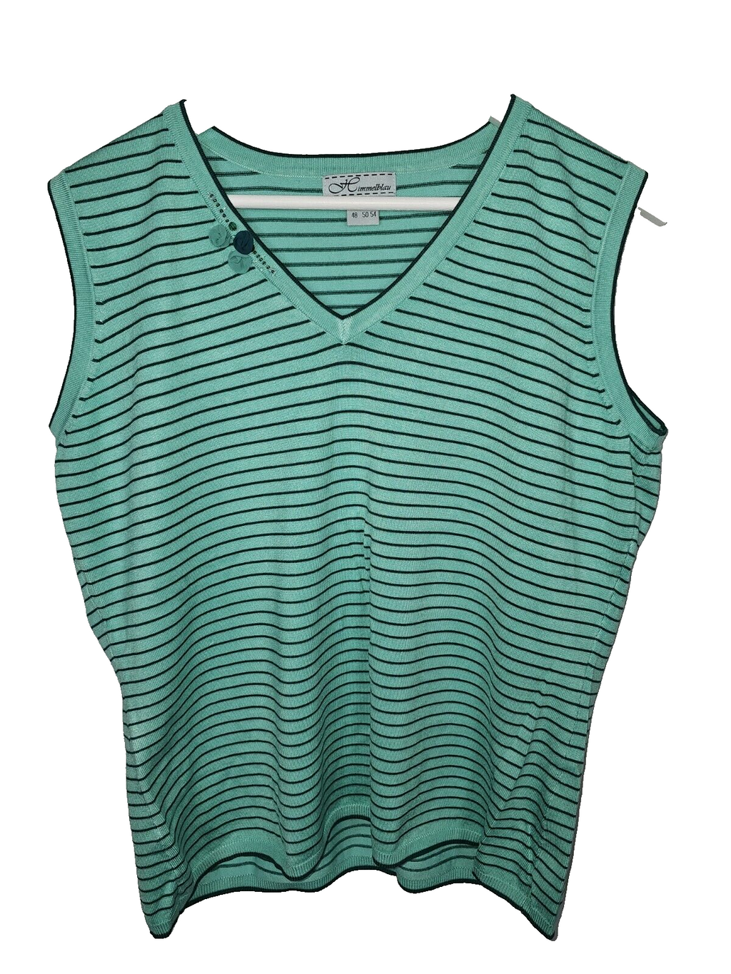 EK6716 Damen Bluse von Himmeblau, Grün, Gr.480