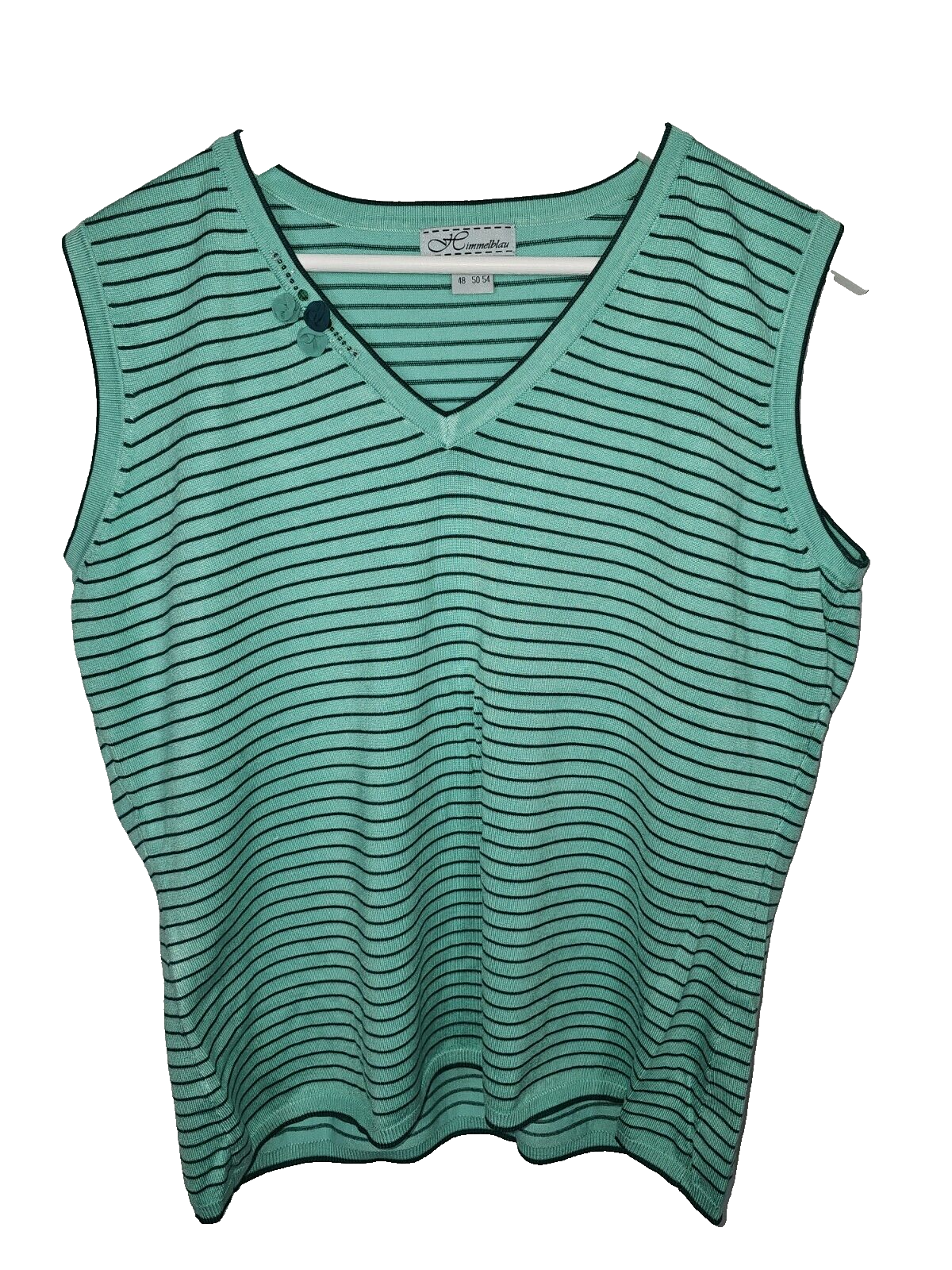 EK6716 Damen Bluse von Himmeblau, Grün, Gr.480
