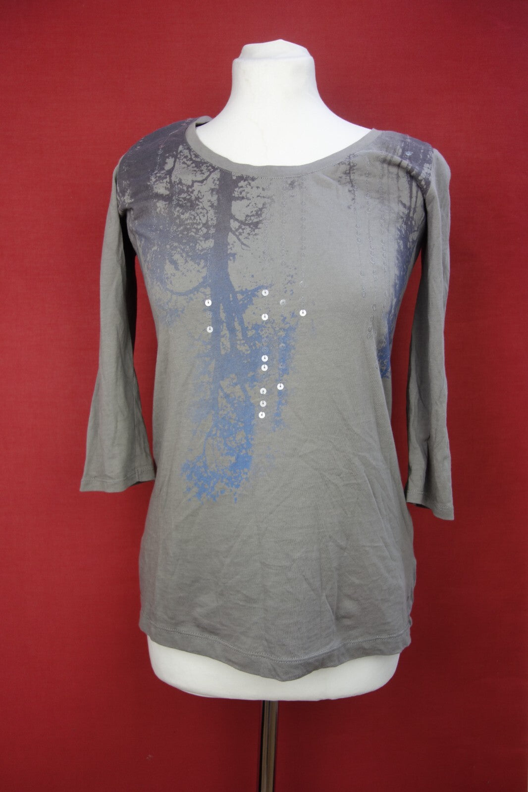 EK3925 Graues Langarmshirt von ESprit in M0