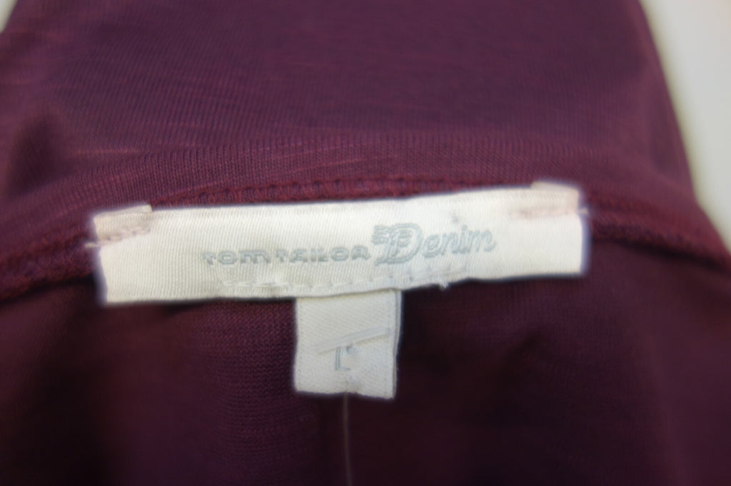 EK2416 Damen Shirt von Tom Tailor, bordeaux, Gr. L4