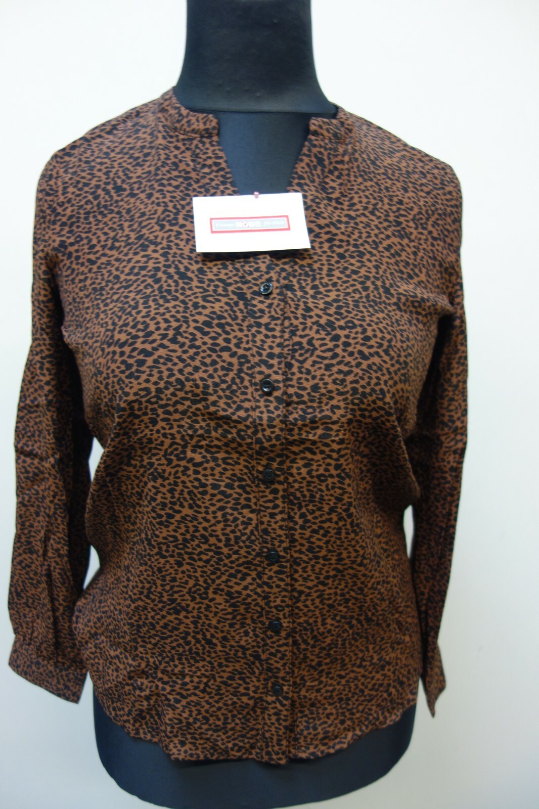 EK0892 Damen Bluse von Esprit, braun/Schwarz, Gr. 340