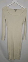 EK9746 Damen Kleid von H&M, Beige, Gr. M0