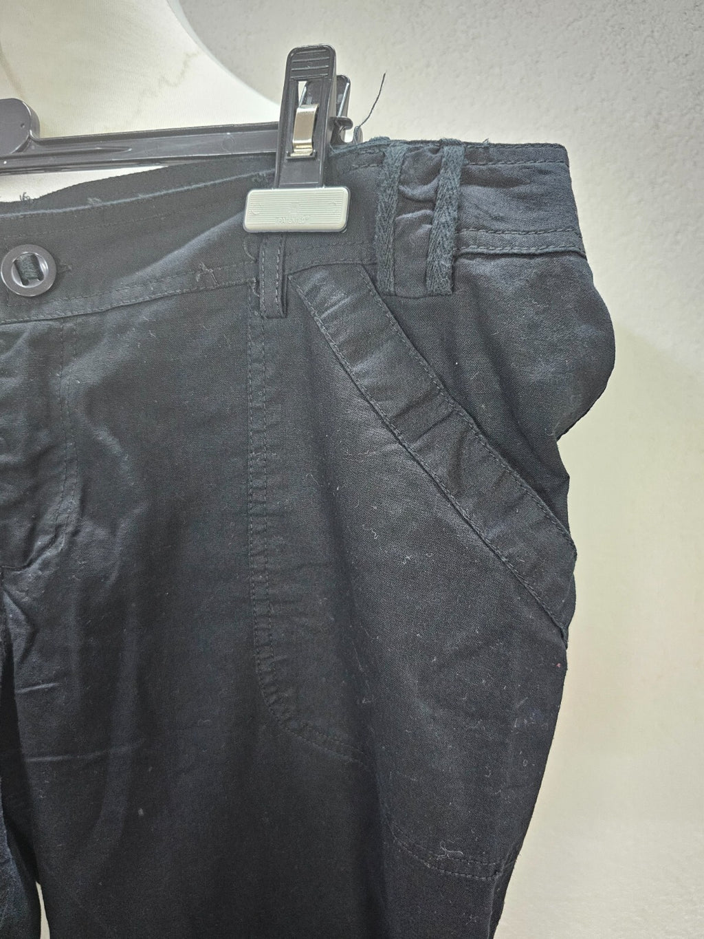 EK0585 Damen Kniehose von Janina, schwarz, Gr. 461