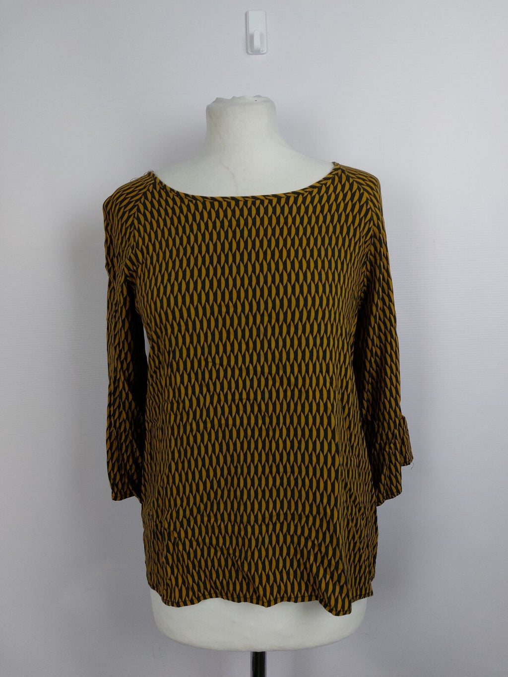 EK4591 Damen Bluse von Soyaconcept, gelb-schwarz, Gr.S0