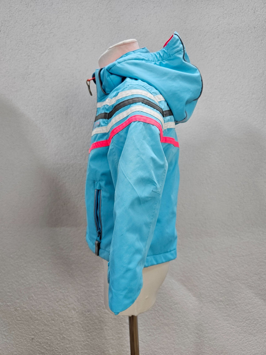 EK6281 Mädchen Winterjacke von C&A, blau, Gr.982